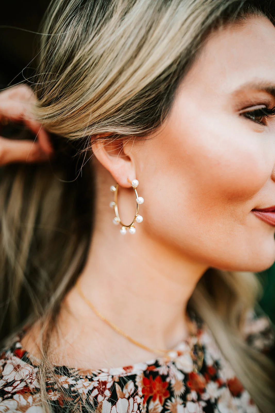 ELSIE PEARL EARRINGS