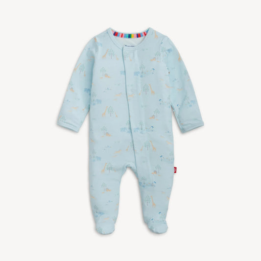 BLUE SERENE SAFARI MAGNETIC FOOTIE