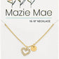 MAZIE MAE NECKLACES - ASSORTED STYLES