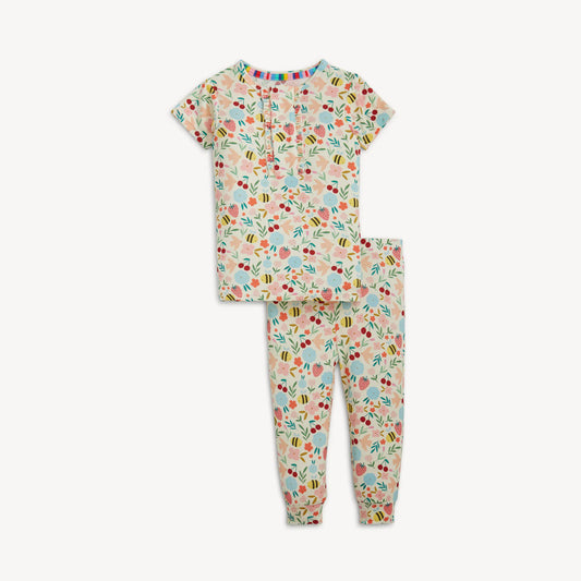 HONEY BLOSSOM MAGNETIC RUFFLE PJ SET
