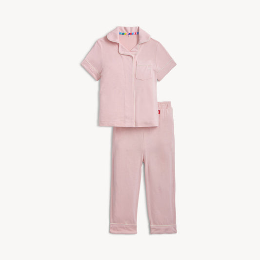 MAGNETIC CLASSIC PJ SET - BLUSH PINK