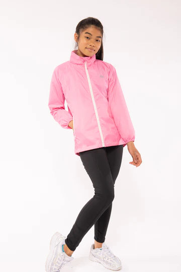 MINI PACKABLE WATERPROOF JACKET - SWEET PEA