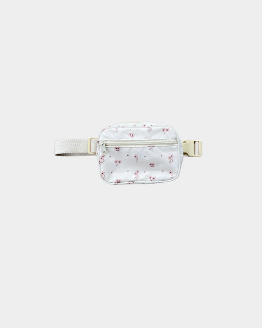 MINI BELT BAG - MINI FLORAL CREAM