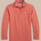 LS SCHOONER QUATER ZIP - MINERAL RED