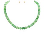 RONDELLE STONE NECKLACE SET