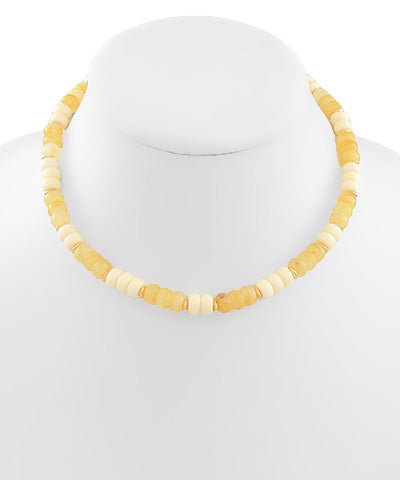 MULTI COLOR BEADED NECKLACE - ASSORTED