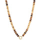 MARBLE BEAD & RING CLASP NECKLACE - ASSORTED