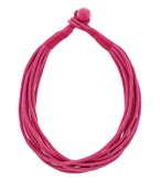2MM MULTI LAYERED ROPE NECKLACES - ASSORTED COLORS