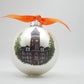 CLEMSOM LANDMARK GLASS ORNAMENT