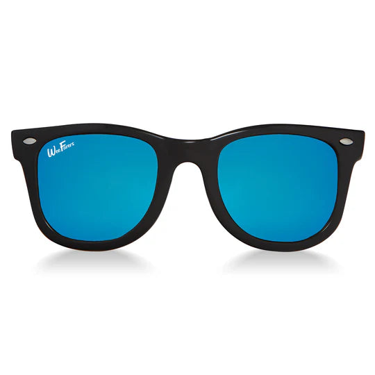 KIDS POLARIZED GLASSES - BLACK/BLUE