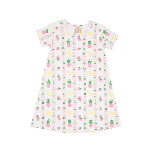 POLLY PLAY DRESS - FRUIT PUNCH AND PETALS