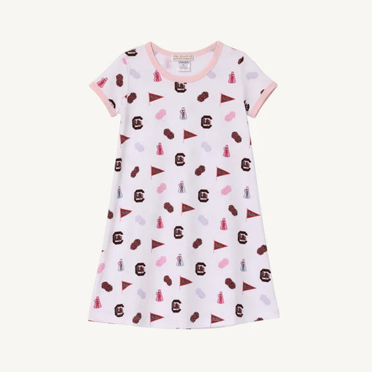 USC POLLY PLAY DRESS - SOUTH CAROLINA SPIRIT/PINK