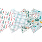 BANDANA BIB SETS - 4PK MORE OPTIONS AVAIL.