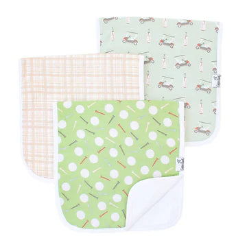 BURP CLOTH SET - 3PK MORE OPTIONS AVAIL.