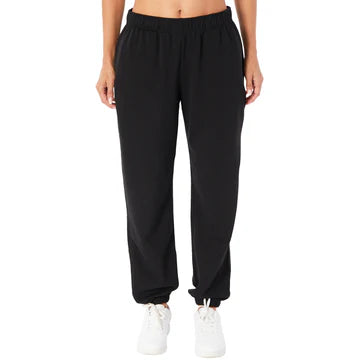 BRUSHED JOGGER - BLACK