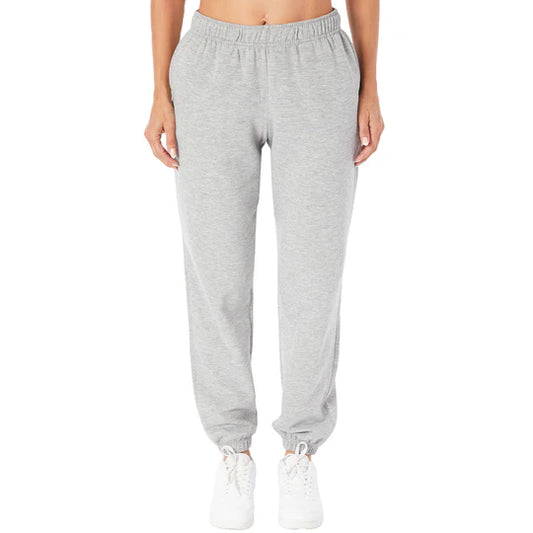 BRUSHED JOGGER - HEATHER GRAY