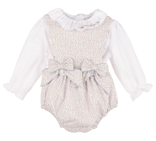 BB BLOOMS OG GIRL OVERALL, BLUE