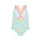 SEABROOK BATHING SUIT - GLENCOE GARDEN PARTY/PIER PARTY PINK