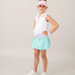 ATHLESIURE SKORT - TOTALLY TURQUOISE