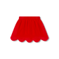 SUSIE SCALLOP SKIRT - HIGH POINT RED CORDUROY