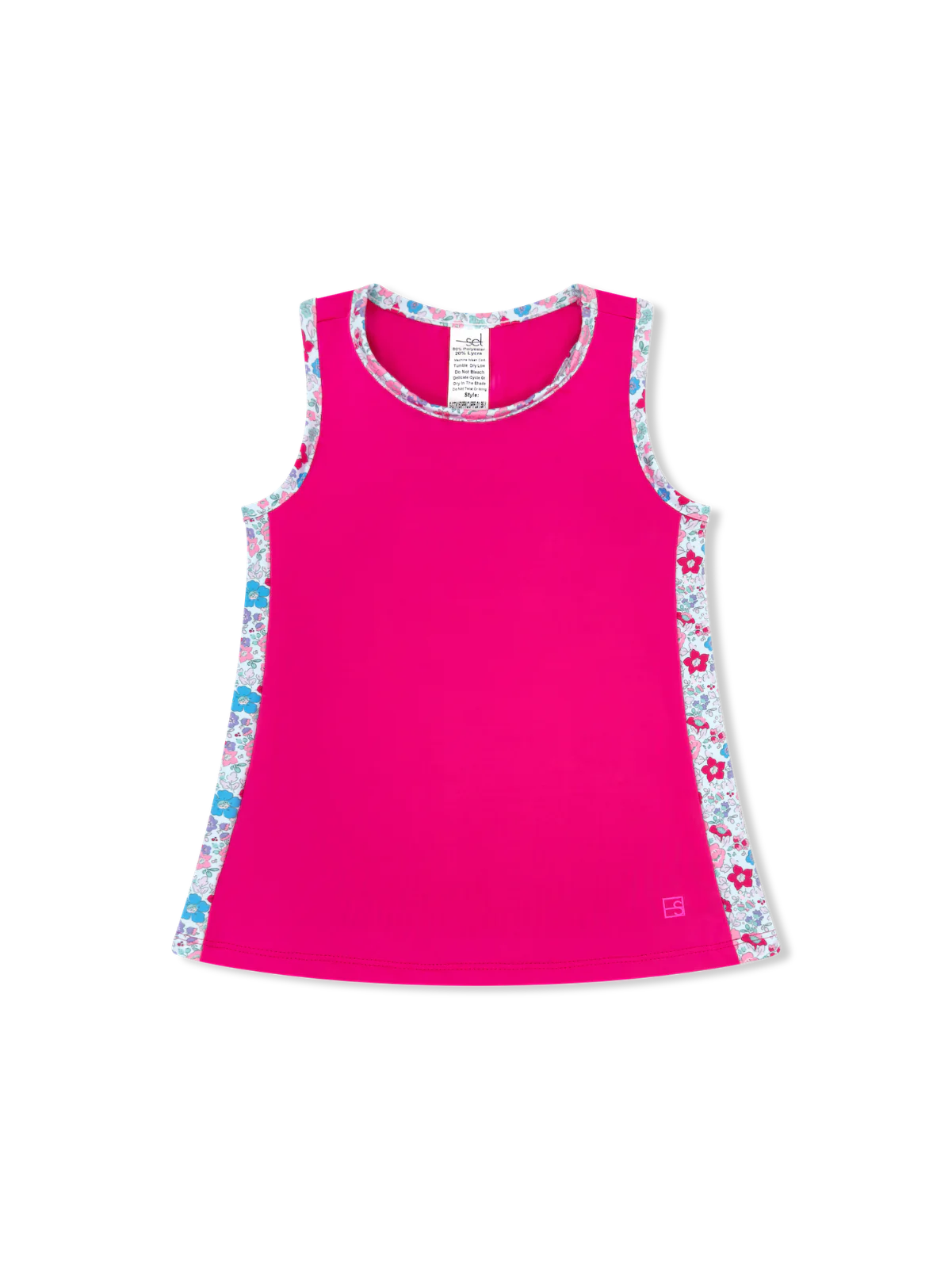ATHLESIURE TANK - POWER PINK/FLORAL