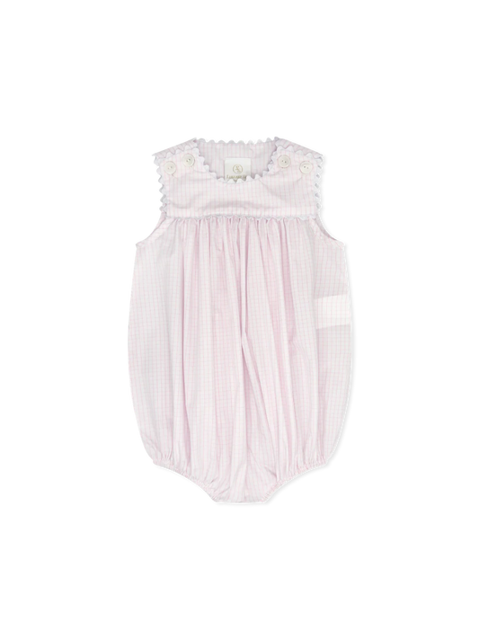 CHARMING BUBBLE - CLASSIC PINK WINDOWPANE