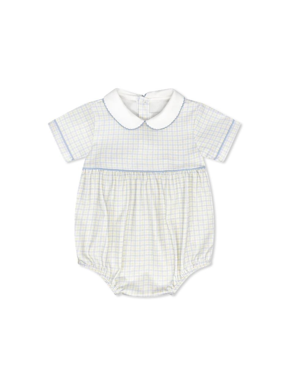 BABY BEA BUBBLE - CORNFLOWER CHECK