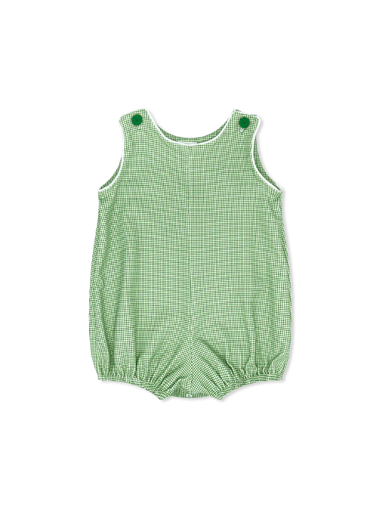 BENNETT BUBBLE - GREEN MINIGINGHAM