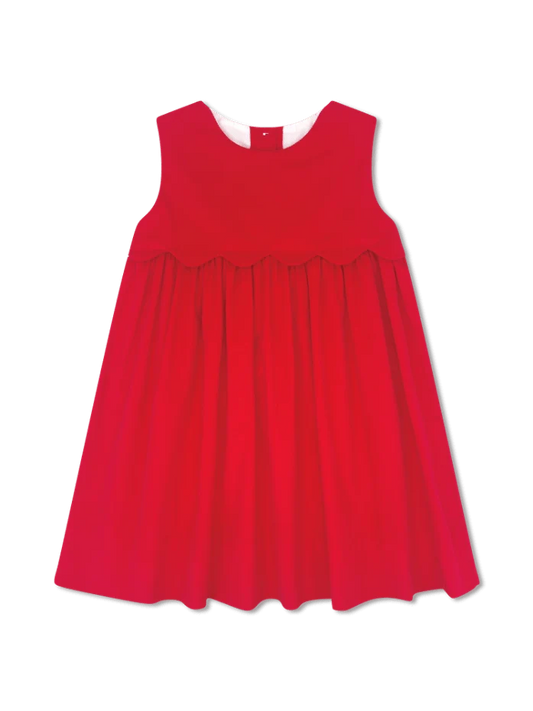 LUCILLE JUMPER - HIGH POINT RED CORDUROY