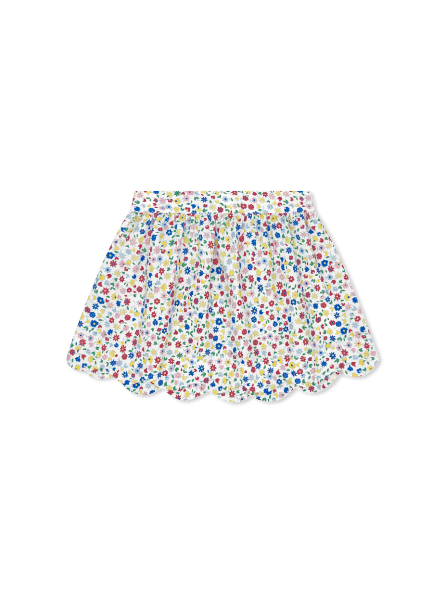 SUSIE SCALLOP SKIRT - HOMEROOM BLOOMS