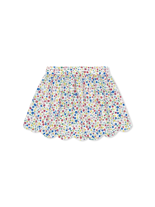 SUSIE SCALLOP SKIRT - HOMEROOM BLOOMS