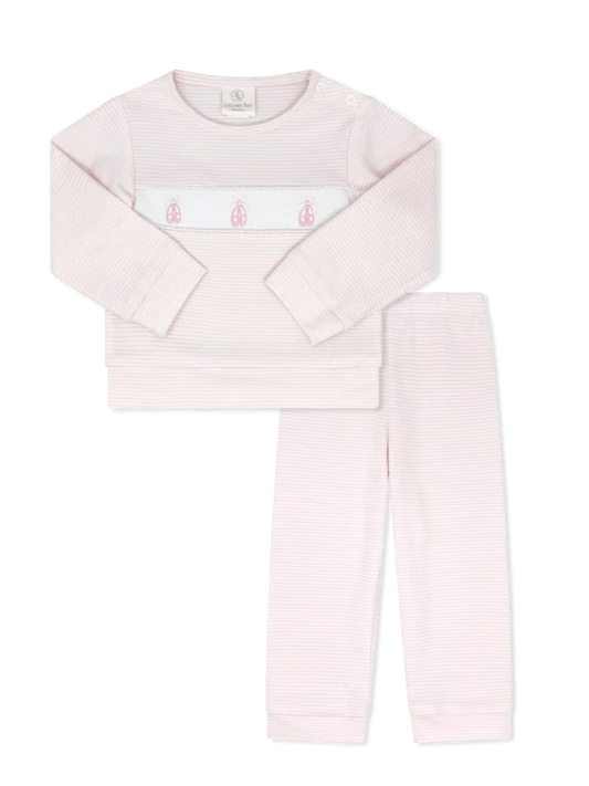 LAGNIAPPE PLAY SET - PENSACOLA PINK MINISTRIPE BALLET SLIPPER
