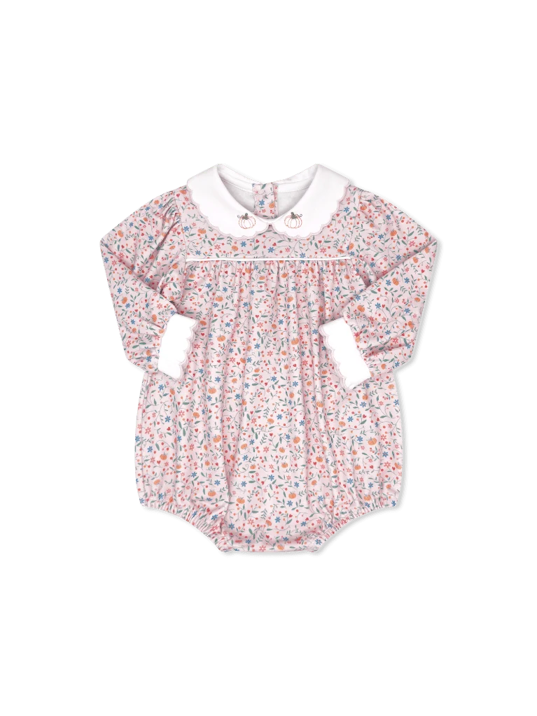 MEMORY MAKING BUBBLE LONG SLEEVE - PUMPKIN GROVE FLORAL