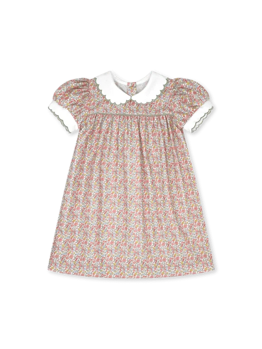 MEMORY MAKING SCALLOPED DRESS - AUTUMN GARDEN