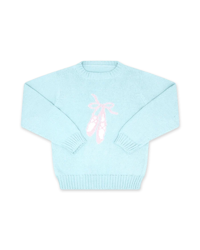 COZY UP SWEATER BLUFFTON - BLUE BALLET SLIPPER