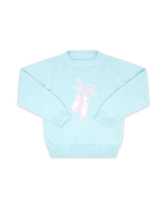 COZY UP SWEATER BLUFFTON - BLUE BALLET SLIPPER