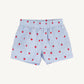 SHEFFIELD SHORTS - APPLE OF MY EYE/WOOD BOAT BLUE