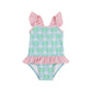 ST LUCIA SWIMSUIT - HANOVER HAND BLOCK