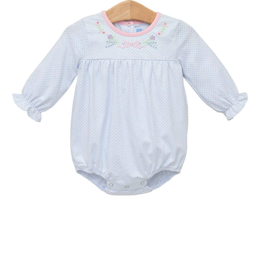 FLORAL EMBROIDERY BUBBLE
