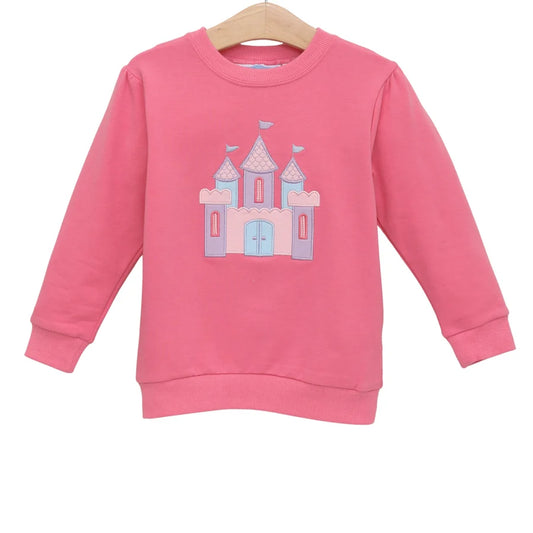 FRENCH TERRY PULLOVER - CASTLE