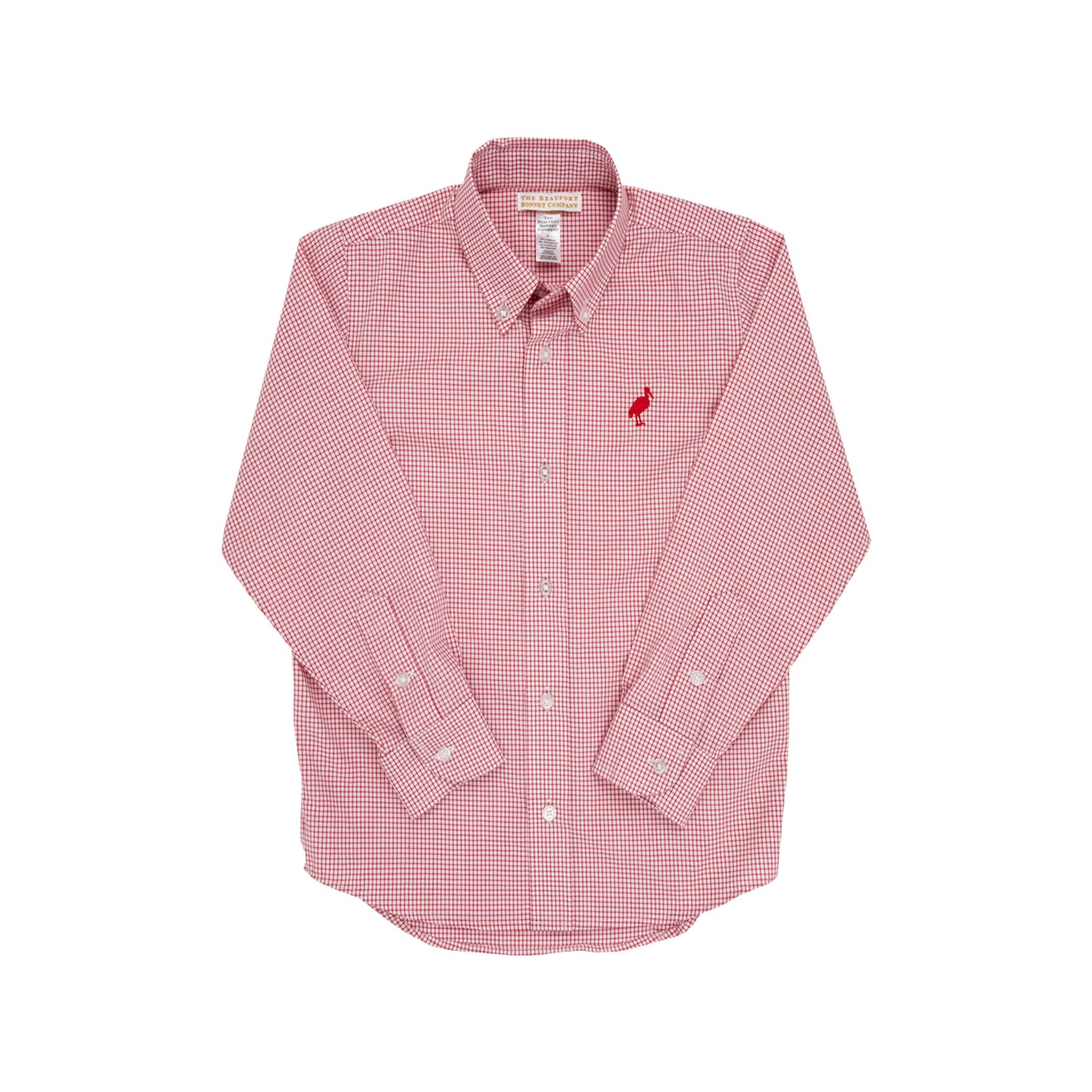 DEAN'S LIST DRESS SHIRT - RICHMOND RED WINDOWPANE