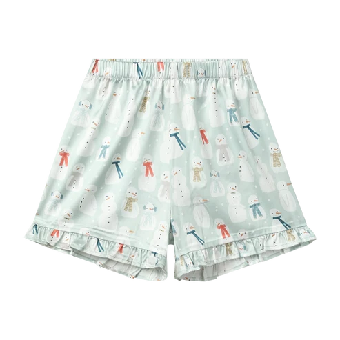 SHIRLEY PJ SHORT - COZY SNOWMEN