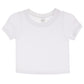 RIBBED BOXY TEE - WHITE