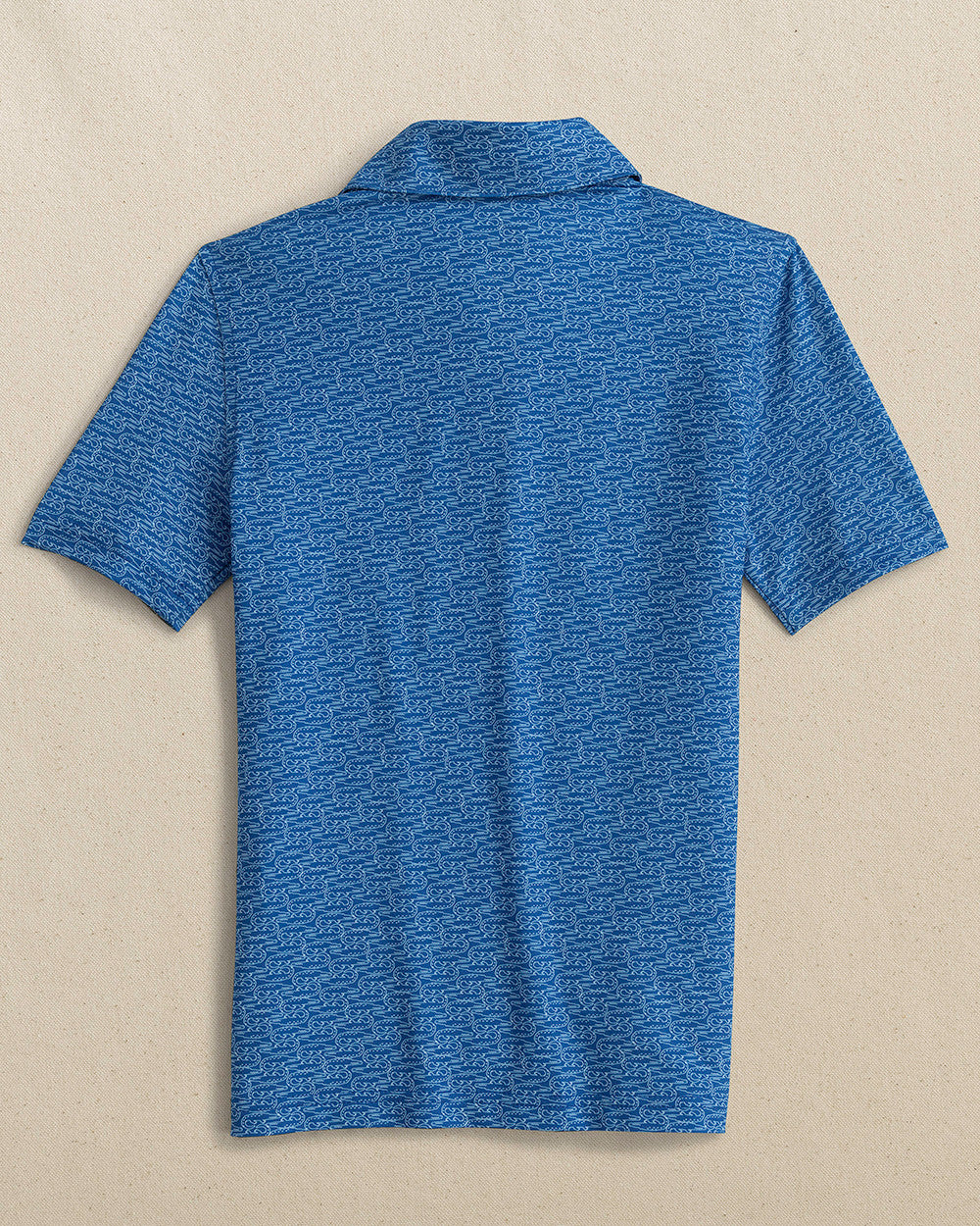 YOUTH MAKE IT SNAPPY PERFORMANCE POLO - BLUE LOLITE