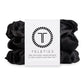 SILK HAIR SCRUNCHIE JET BLACK