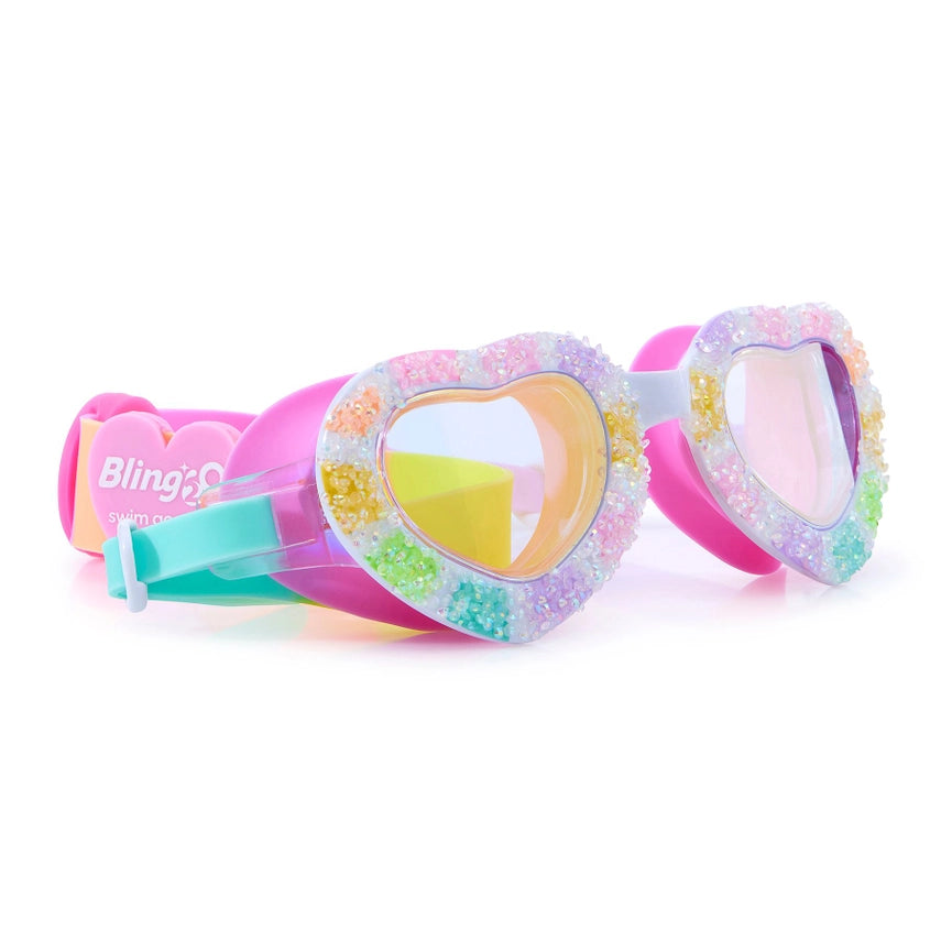 CANDY SWEETHEART SWIM GOGGLES