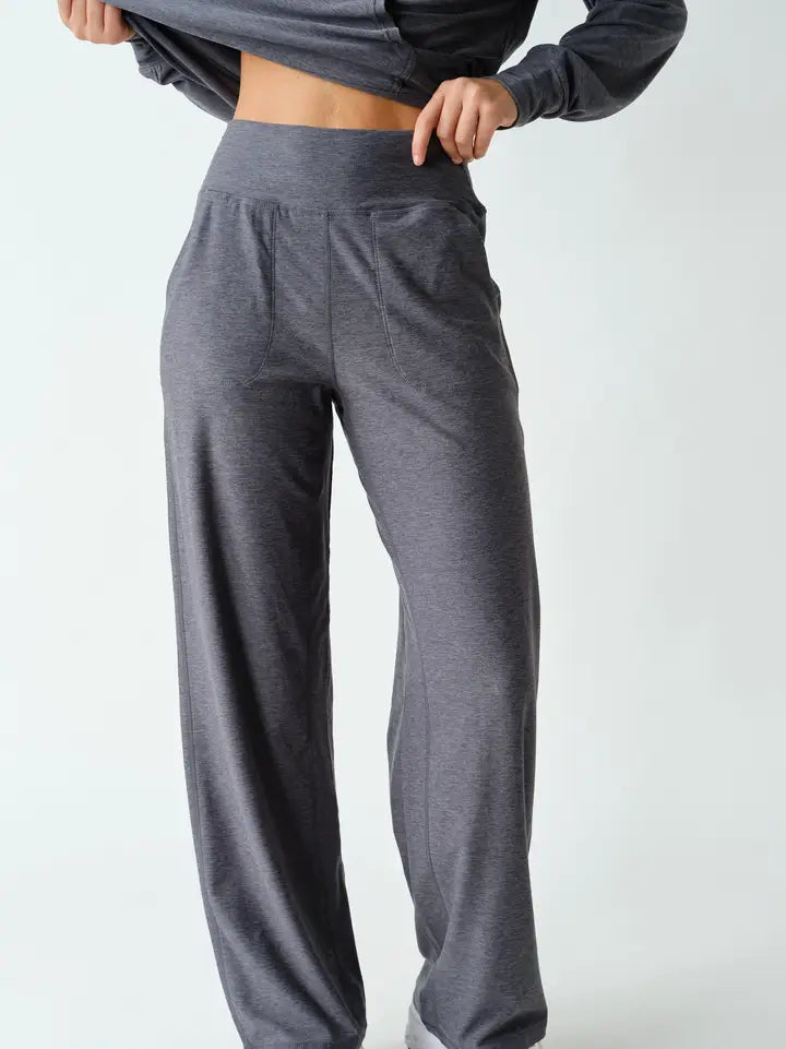 COURTSIDE ACTIVE PANTS - GRAPHITE