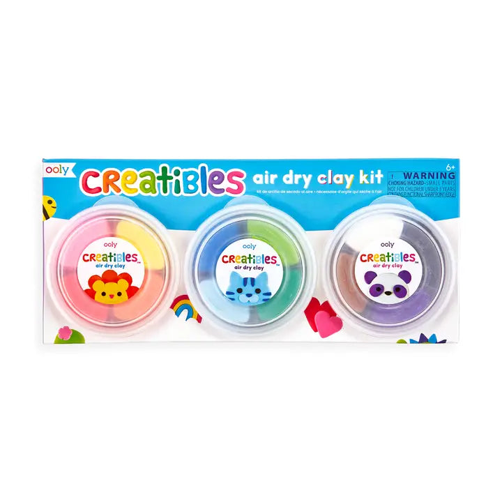 CREATIBLES DIY AIR DRY CLAY - KIT SET OF 12