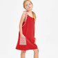 STRIPE TANK DRESS - RED