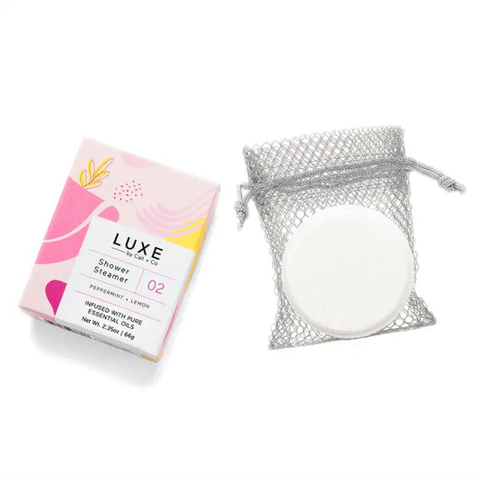 LUXE PEPPERMINT & LEMON FIZZY SHOWER STEAMER